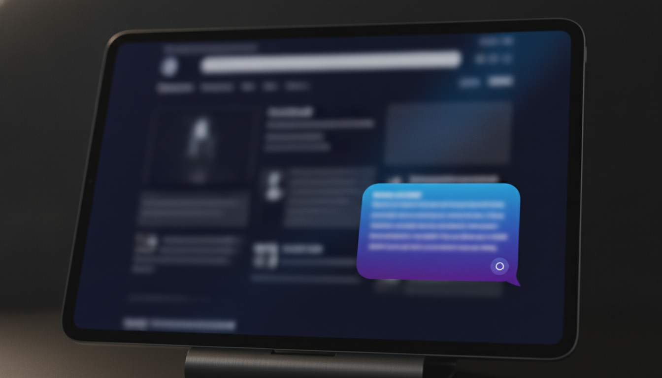 SupportUnicorn chat widget open on a Squarespace site